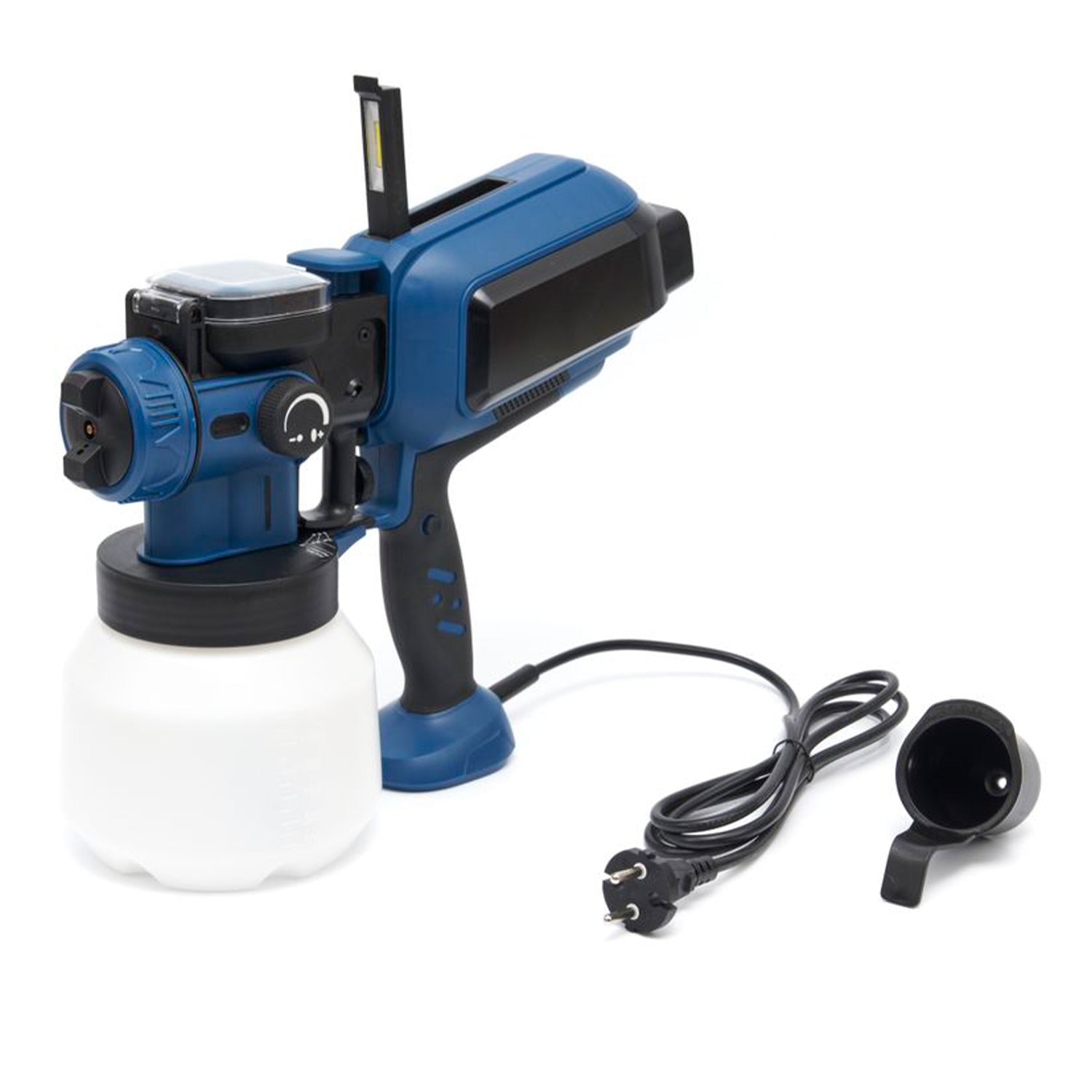 Elektrická striekacia pištoľ 550W 1500ml s LED osvetlením