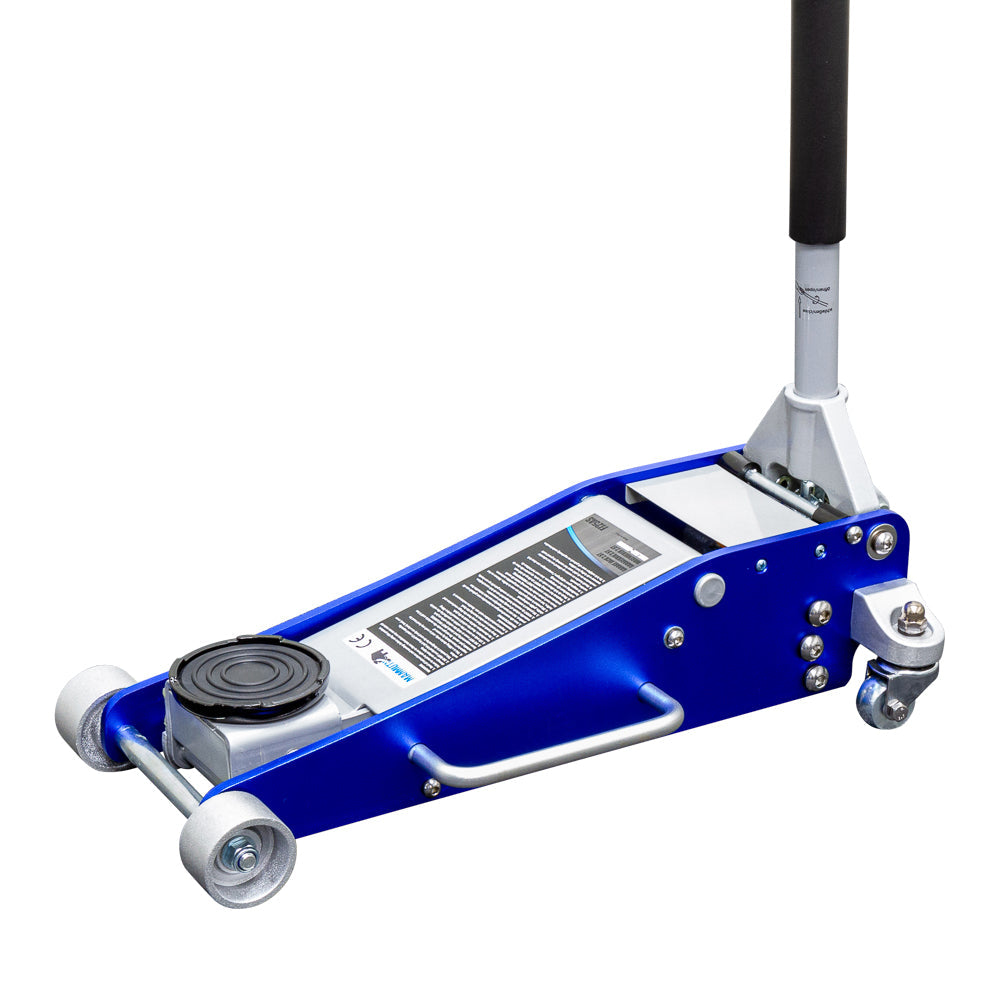 Nízkoprofilový hliníkový dvojvalcový džek typu krokodíl 2t