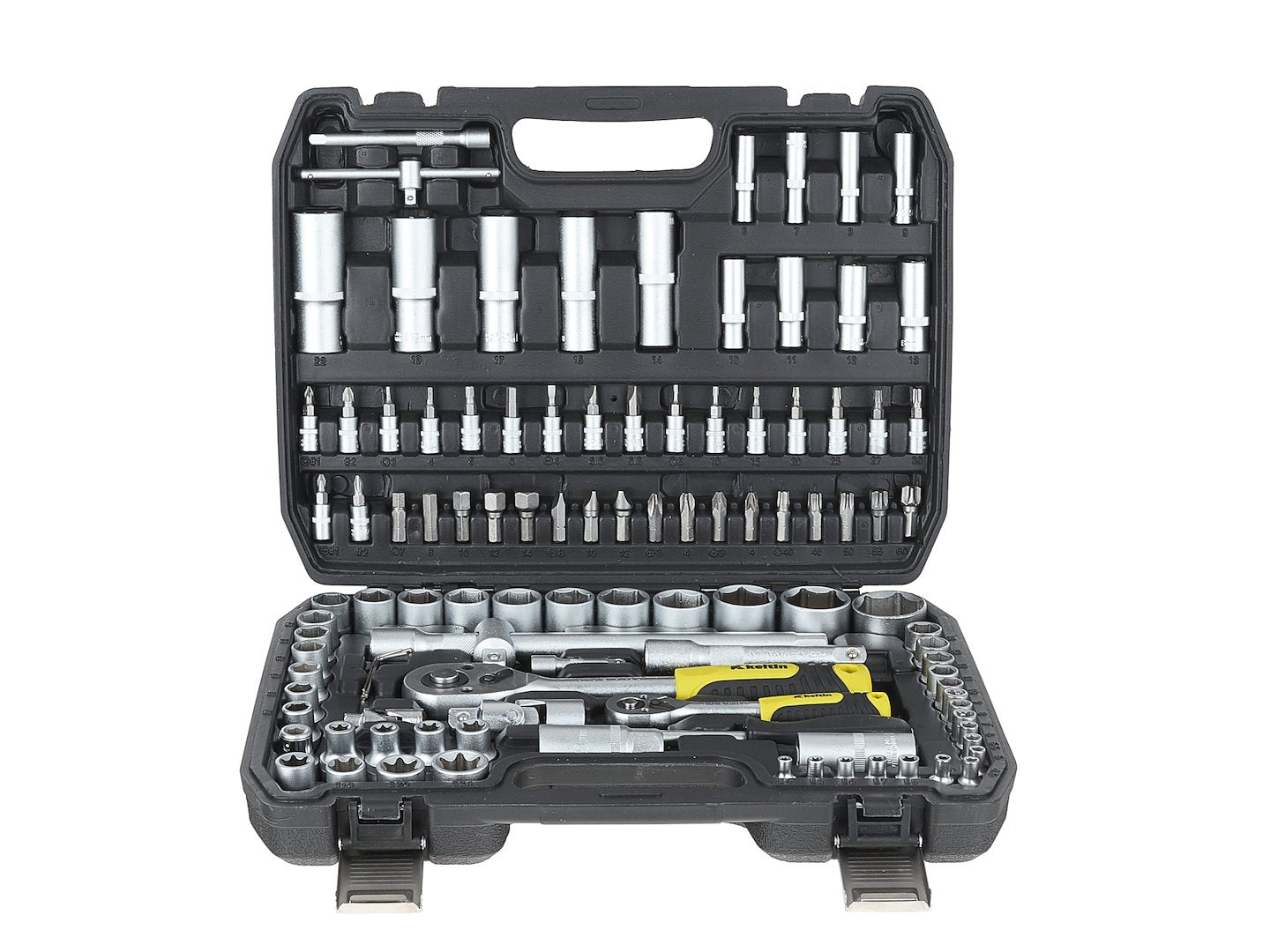 Gola sada náradia 108ks 1/4", 1/2" Geko