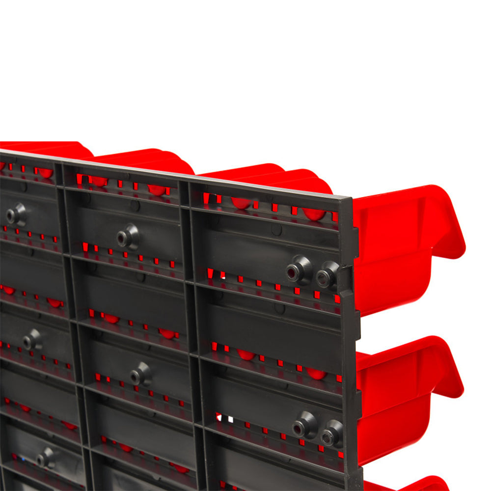 Panel na náradie - nástenný organizér 43 dielov HBM