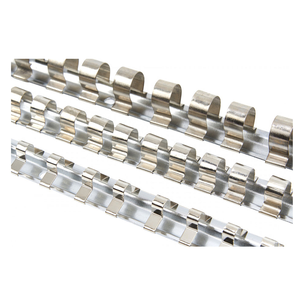 Sada 3 kovových líšt na uchytenie nástrčných kľúčov 1/2, 3/8, 1/4 hbm