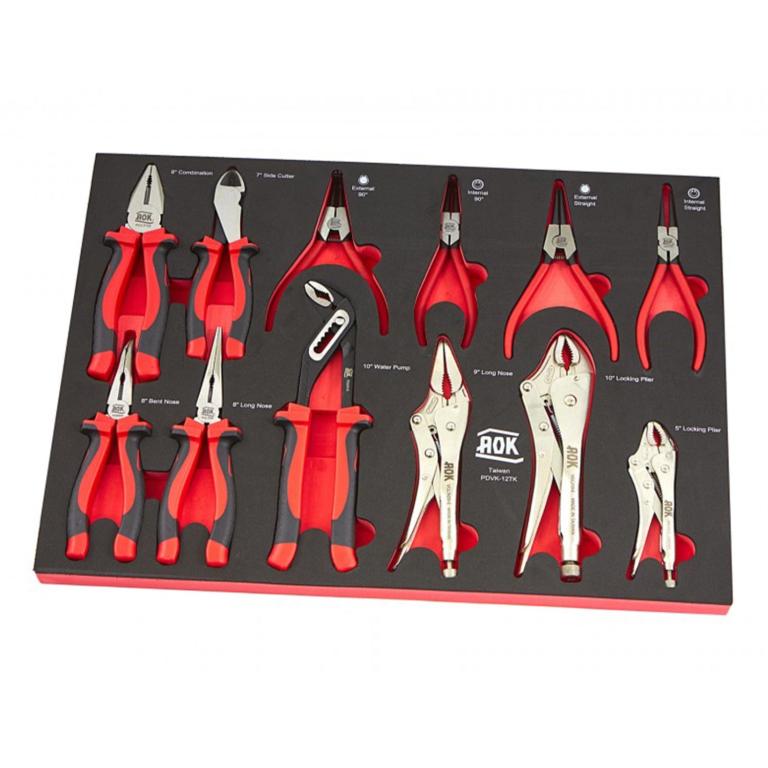 Vložka so súpravou klieští 12ks Aok