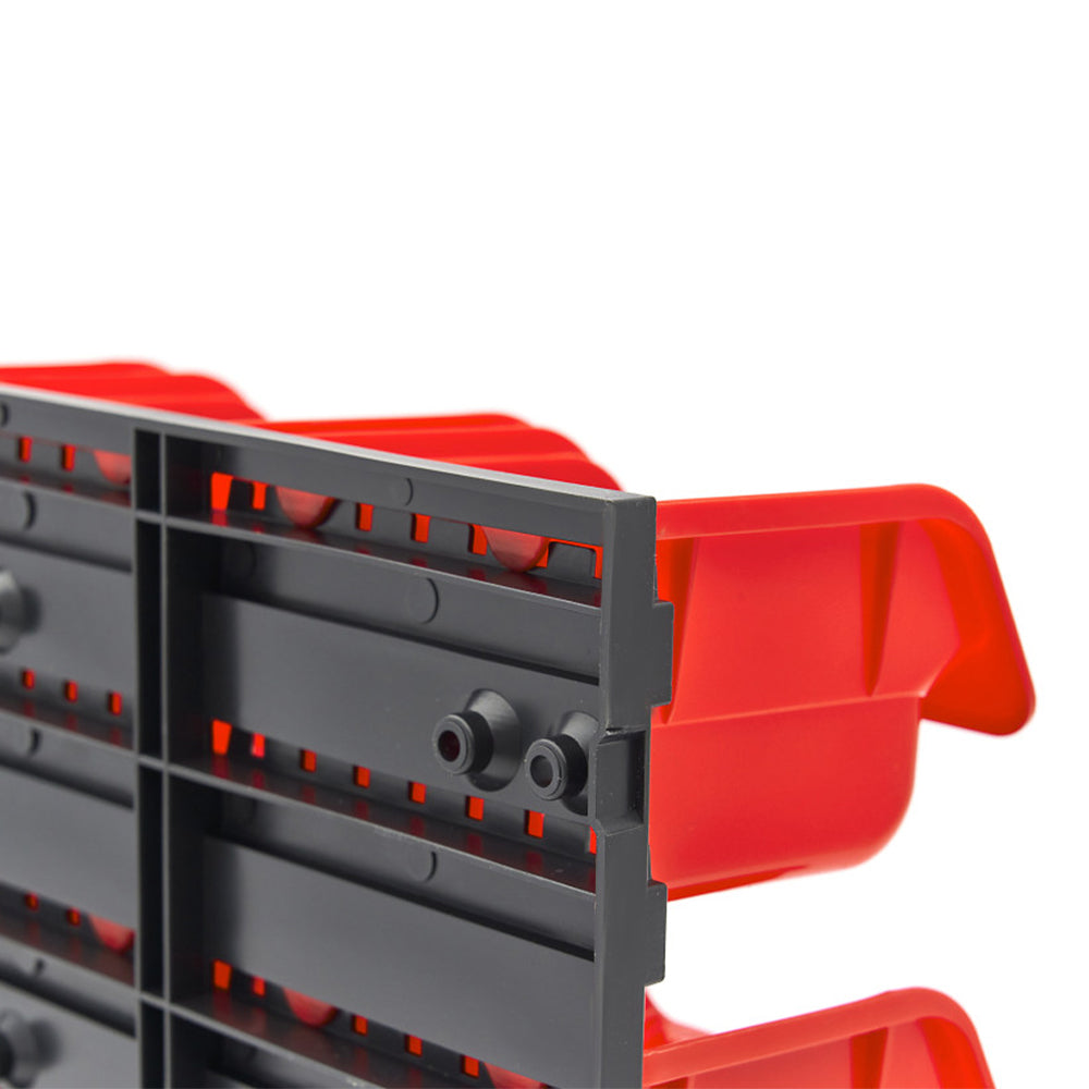 Panel na náradie - nástenný organizér 96 boxov HBM