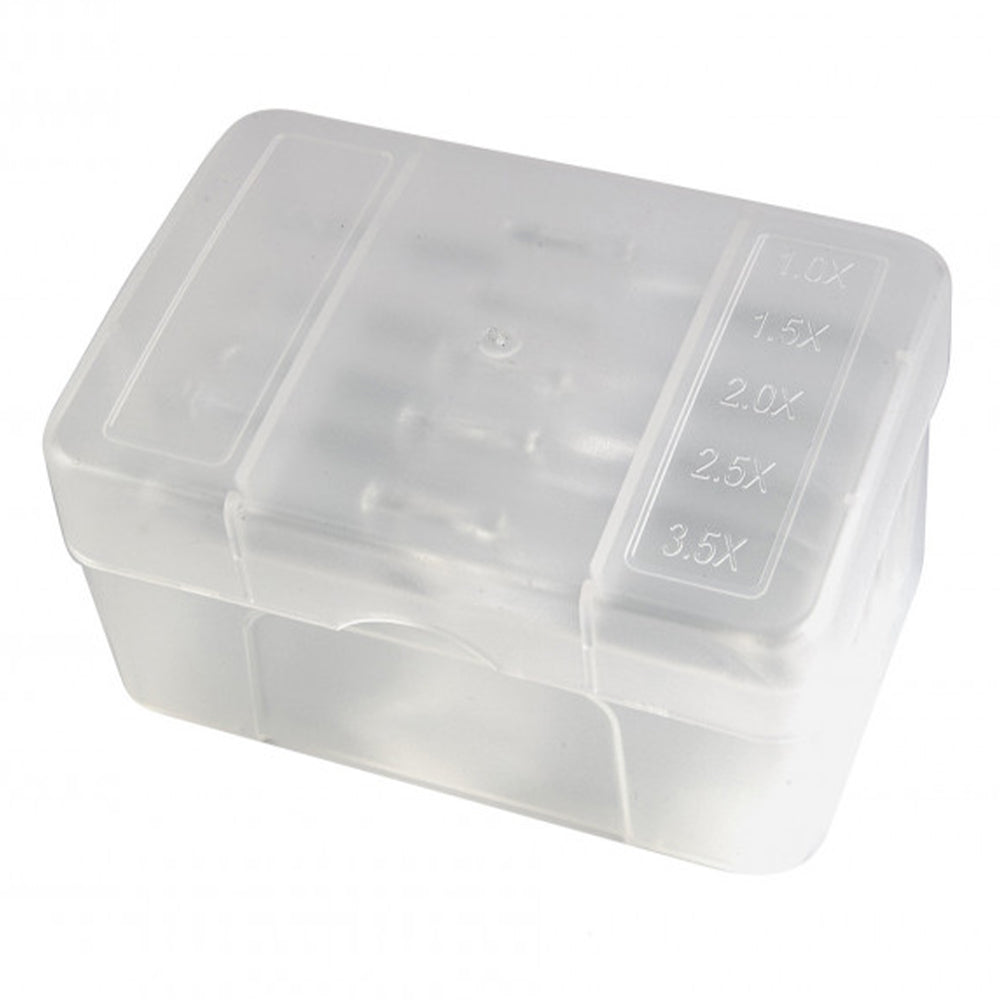 Okuliare s lupou, LED osvetlením a 5 vymeniteľnými šošovkami HBM