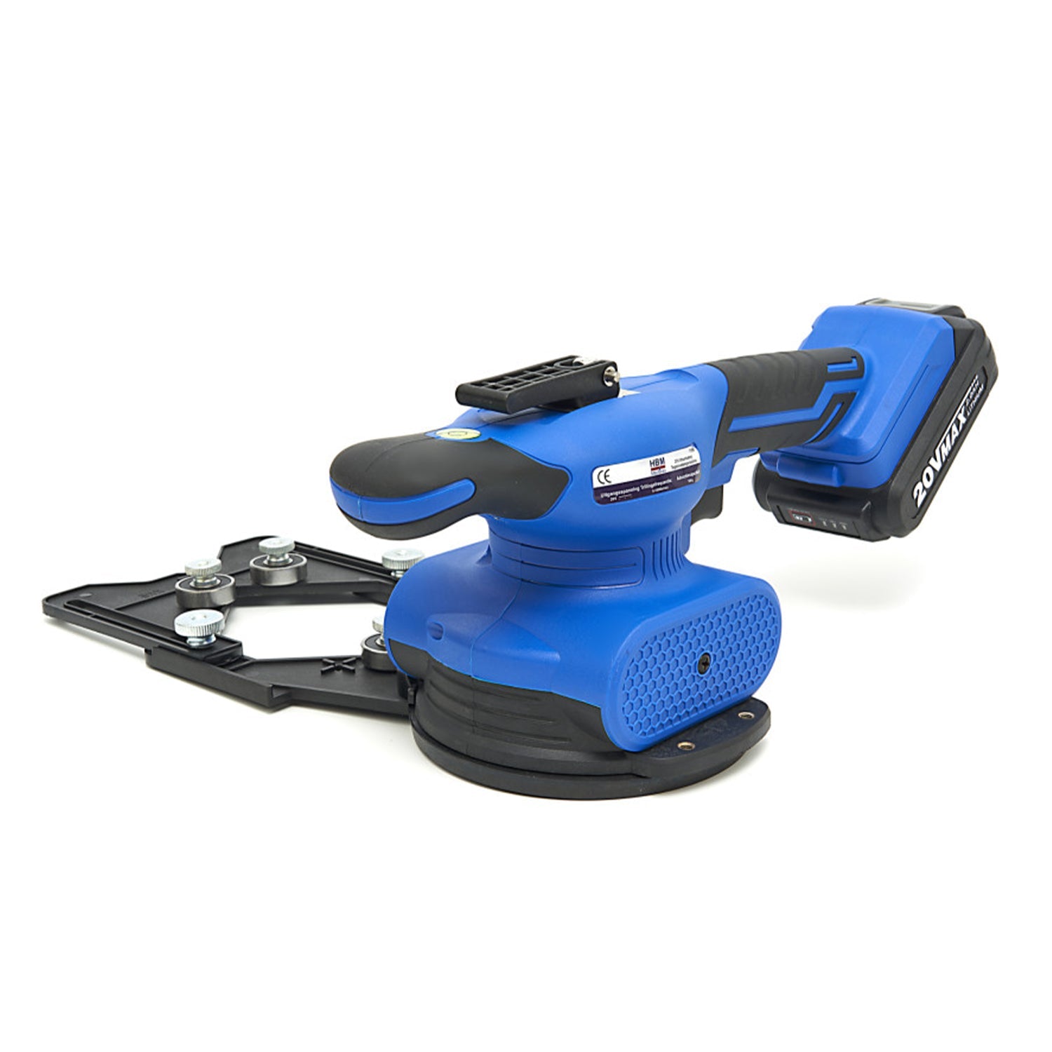 Vibračná prísavka na keramické dlaždice s akumulátorom 20 V