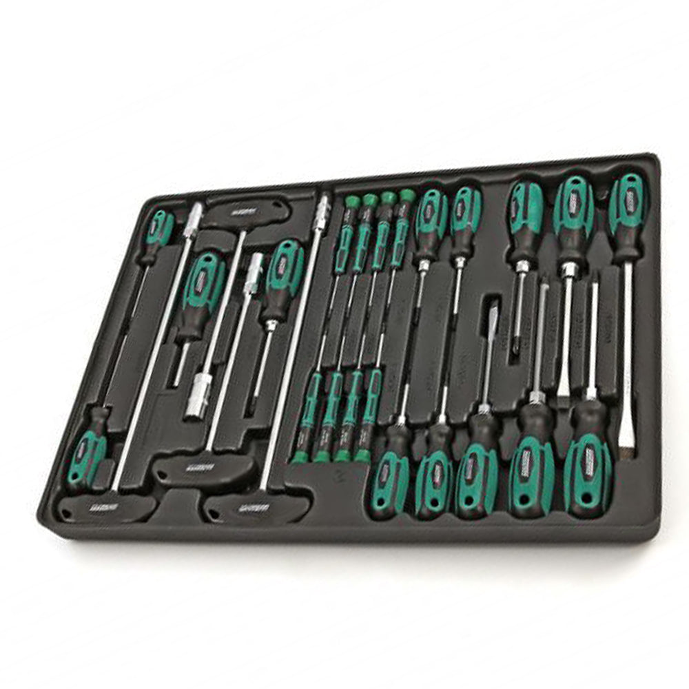 Skrinka Mannesmann so 7 zásuvkami, vybavená náradím 321 kusov