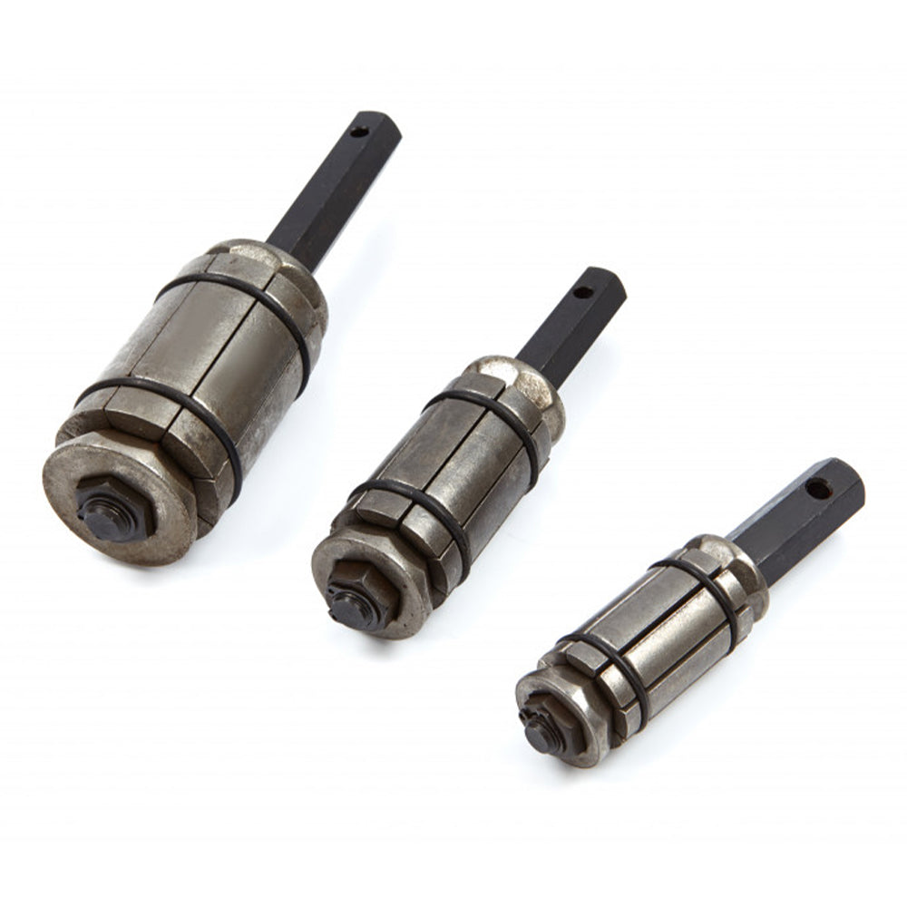 Súprava lisov na roztiahnutie výfukových rúr 28–88 mm 3 kusy hbm