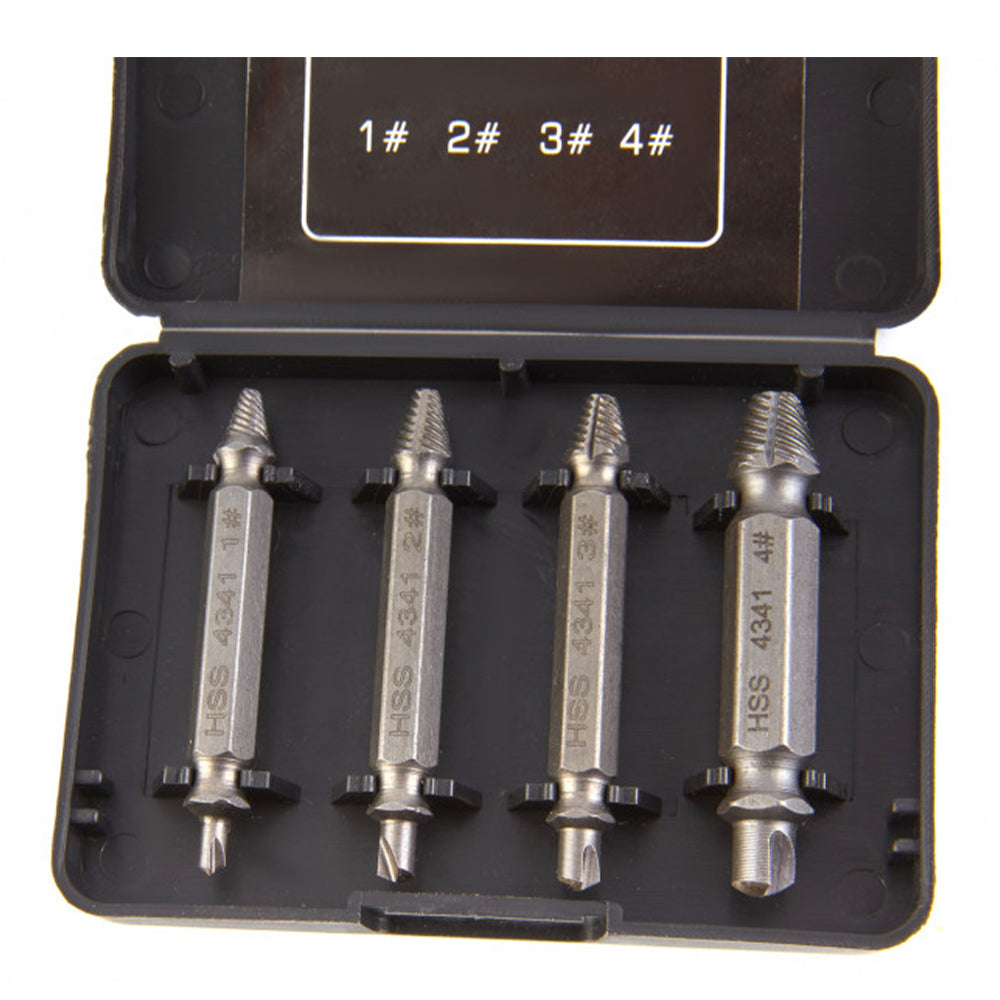 Sada 4 sťahovákov na opotrebované a zlomené skrutky hbm