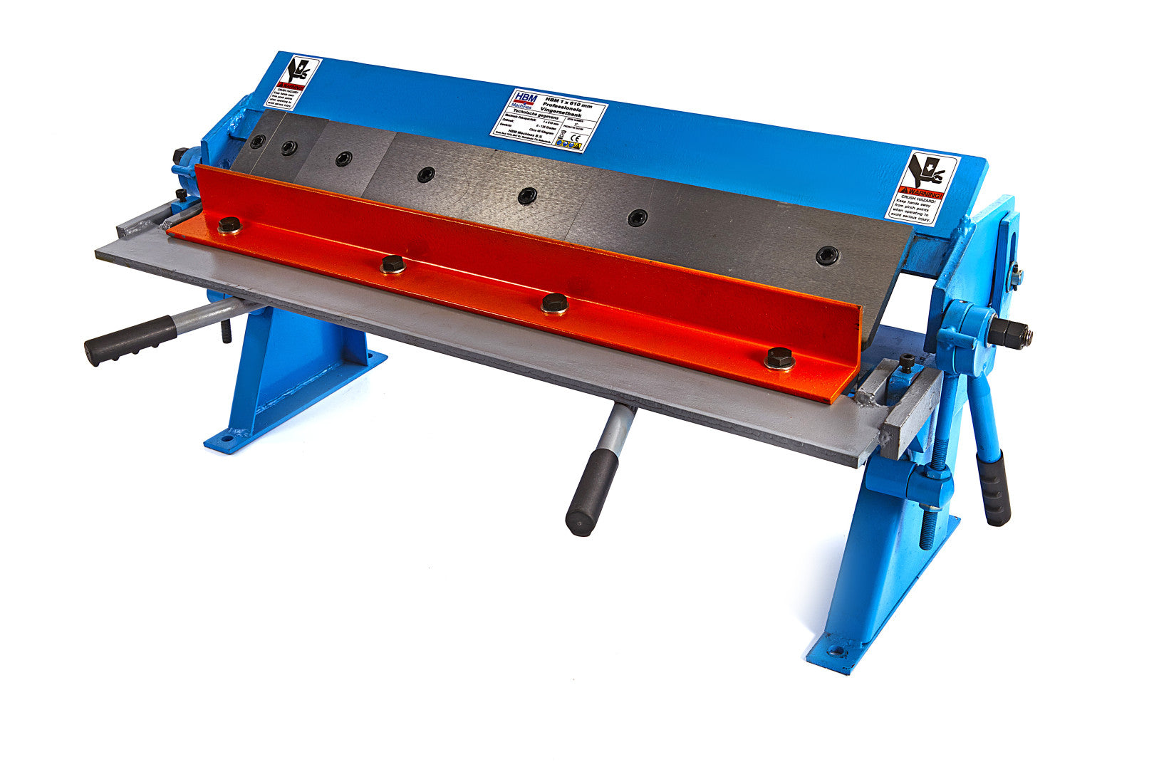 Manuálna ohýbačka plechu so segmentovou doskou 610 x 1mm