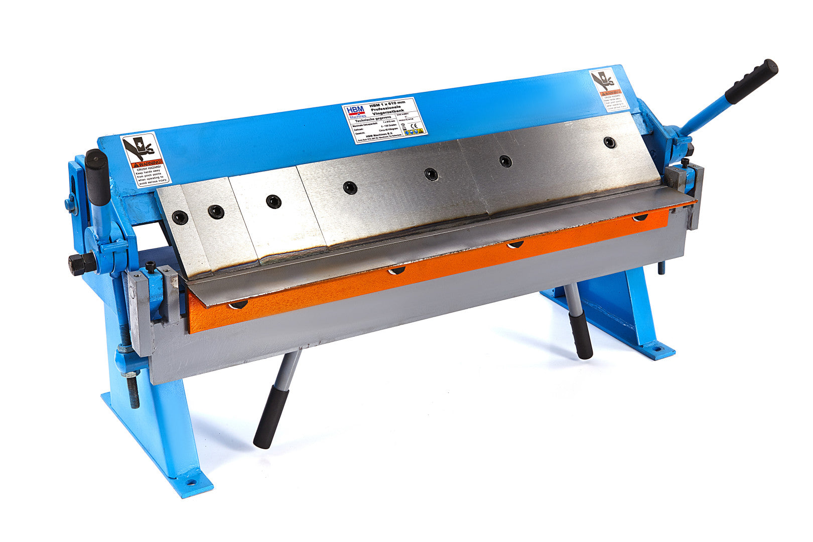 Manuálna ohýbačka plechu so segmentovou doskou 610 x 1mm