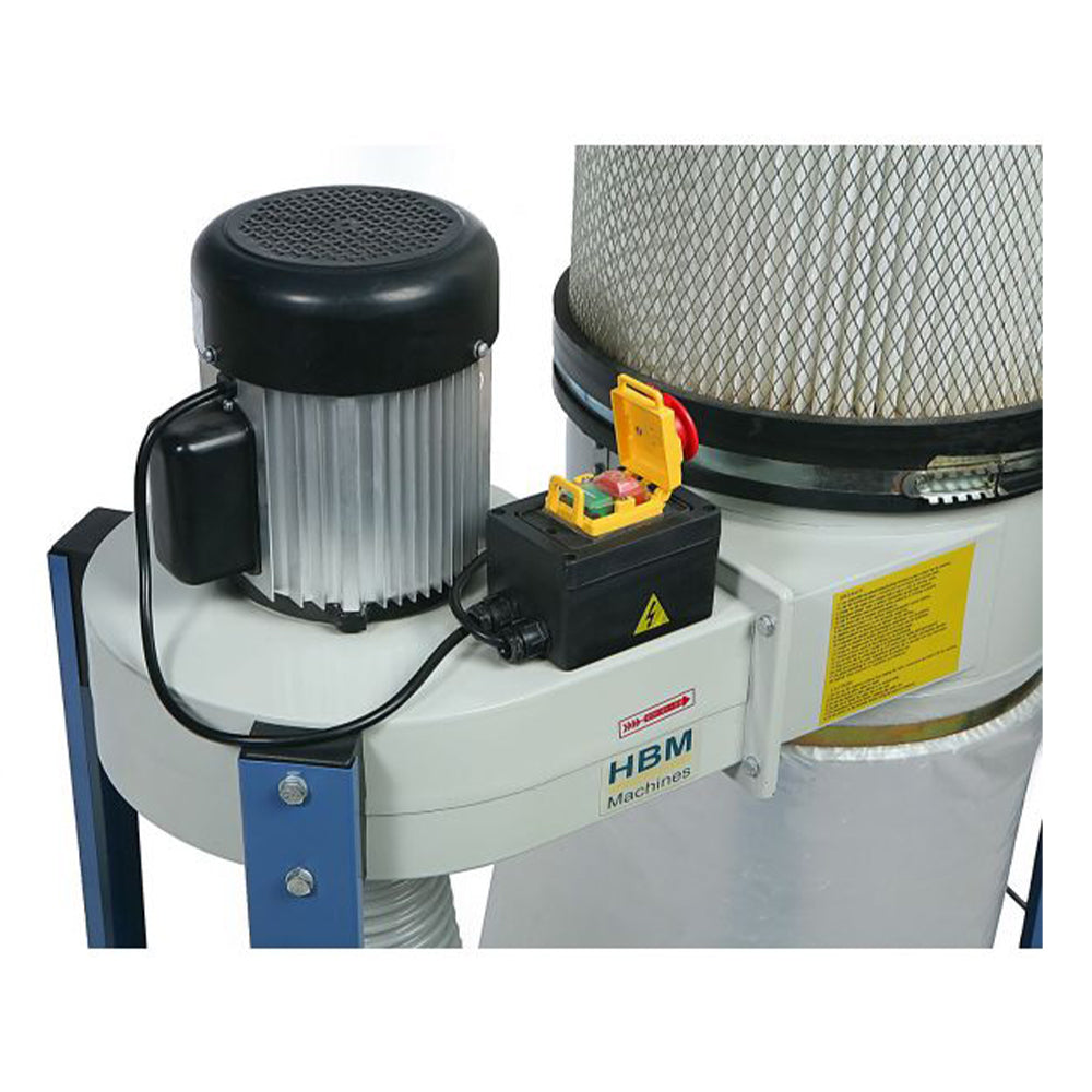 Odsávač pilín s filtračnou kazetou HBM 100