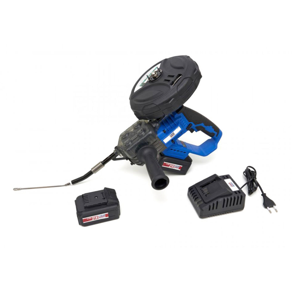 Zariadenie na ťahanie káblov s 2 akumulátormi 21v hbm