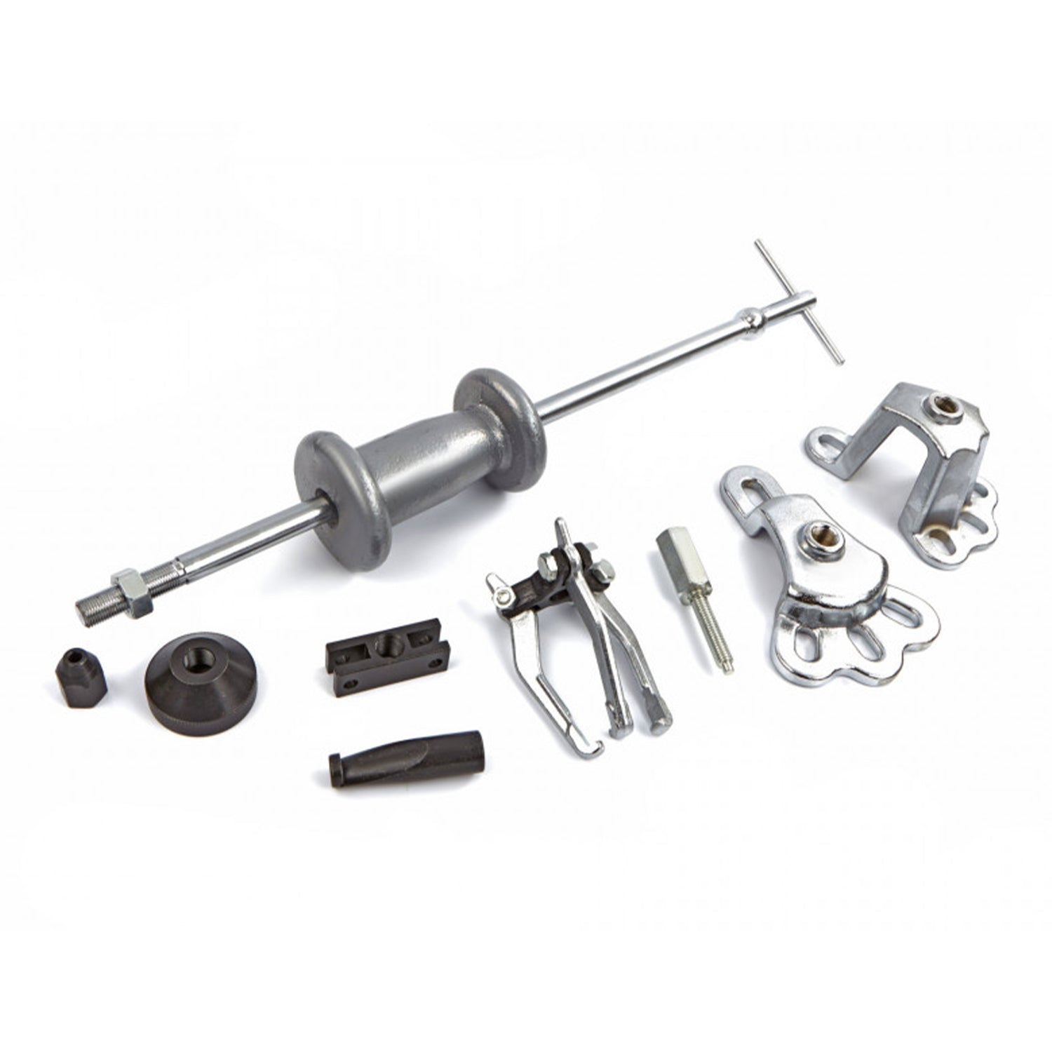 Sťahovák s posuvným kladivom na bubon, náboj a ložiská hbm