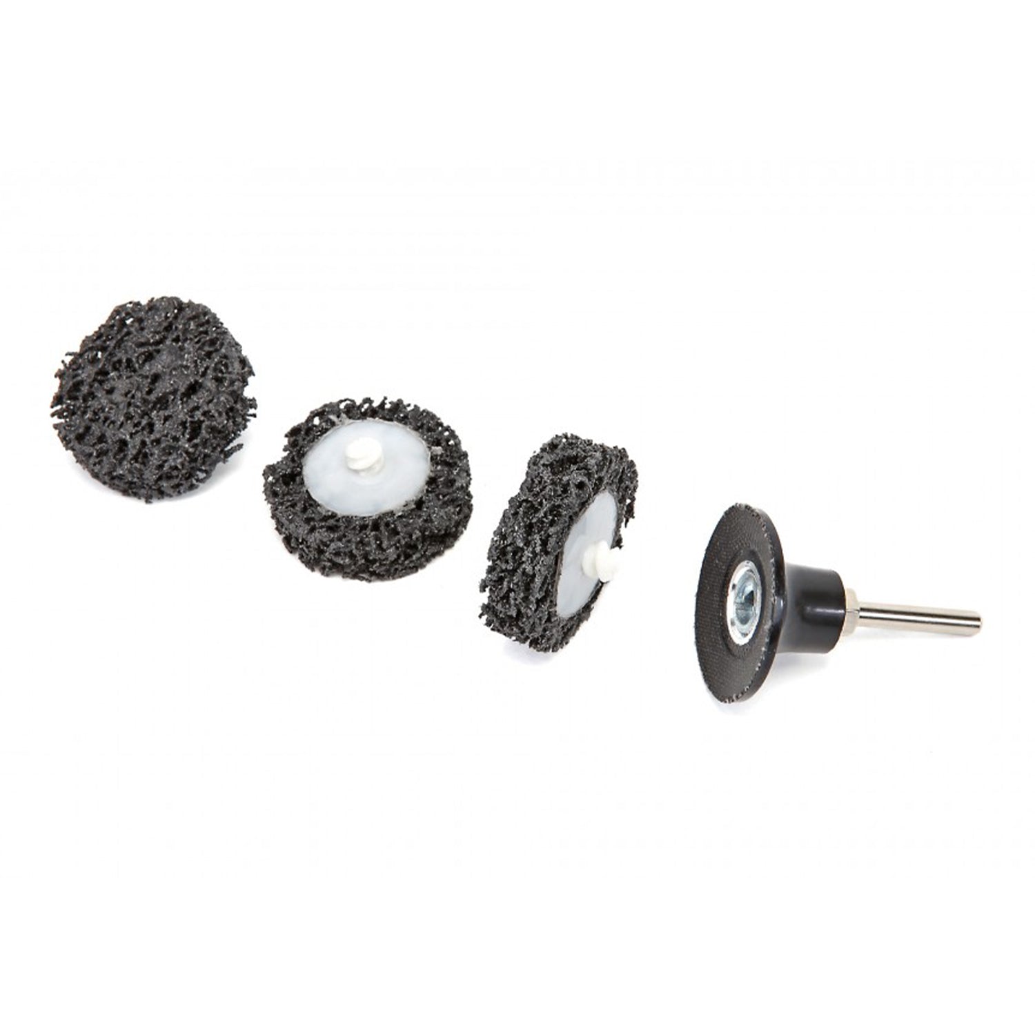 Sada 3 brúsnych kotúčov 50mm, so stopkou 6mm