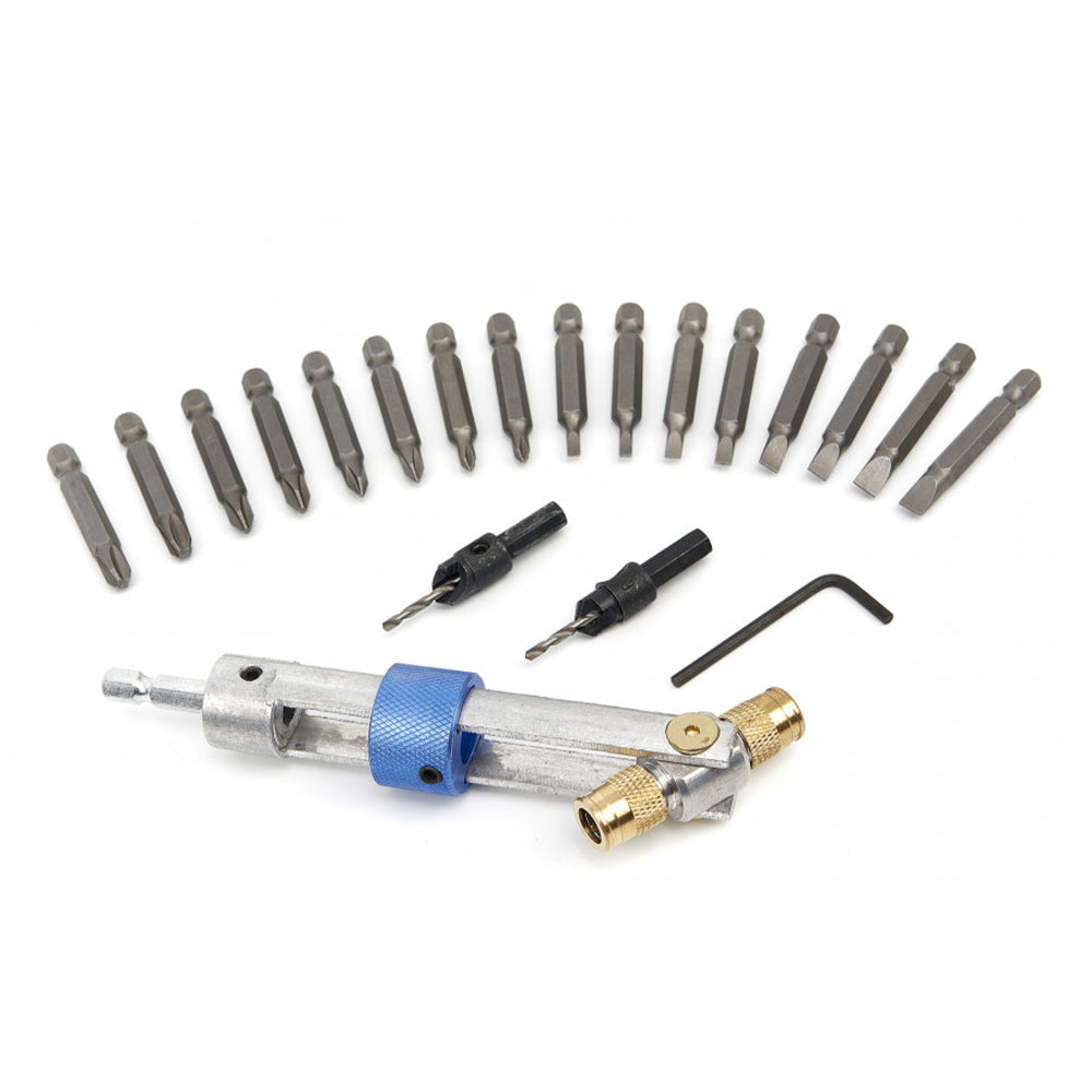 Sada bitov a adaptérov na vŕtačku 20ks HBM