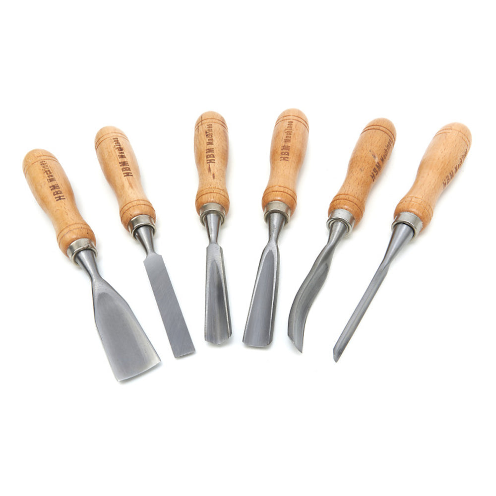 Sada sekáčov do dreva s kladivom, 7ks HBM