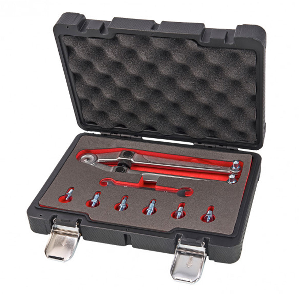 Nastaviteľný kľúč na matice s pinmi 12ks