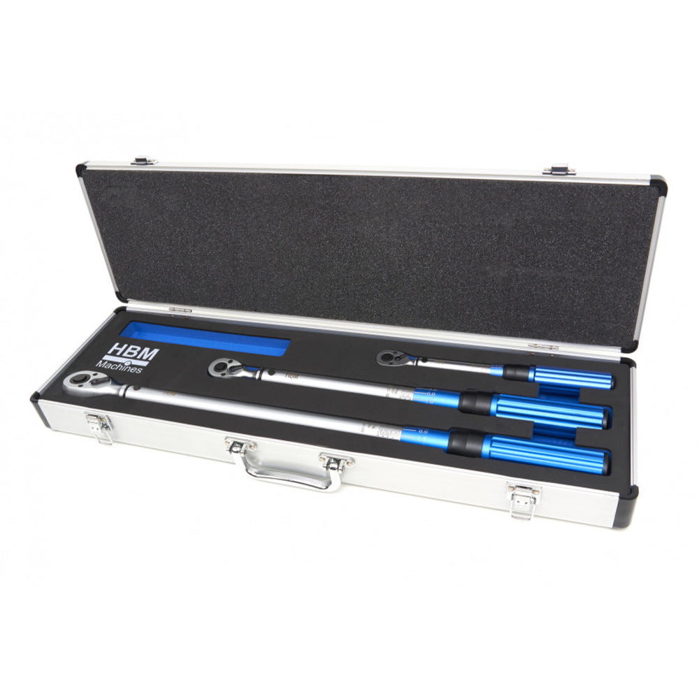 Sada profesionálnych momentových kľúčov 5 - 330 nm 3 kusy hbm