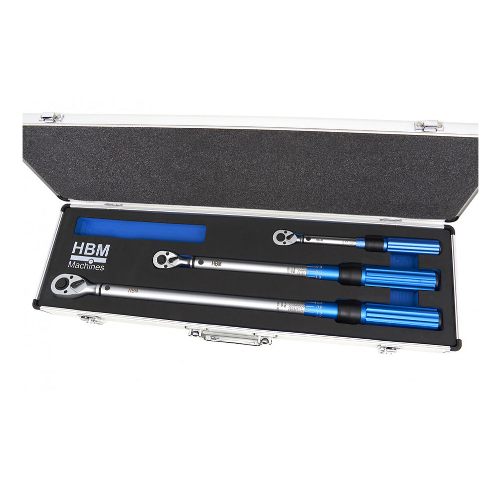 Sada profesionálnych momentových kľúčov 5 - 330 nm 3 kusy hbm