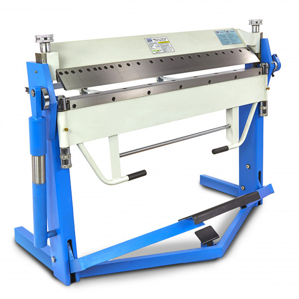 Manuálna ohýbačka plechu s horným segmentovým uchytením 2 x 1270mm HBM