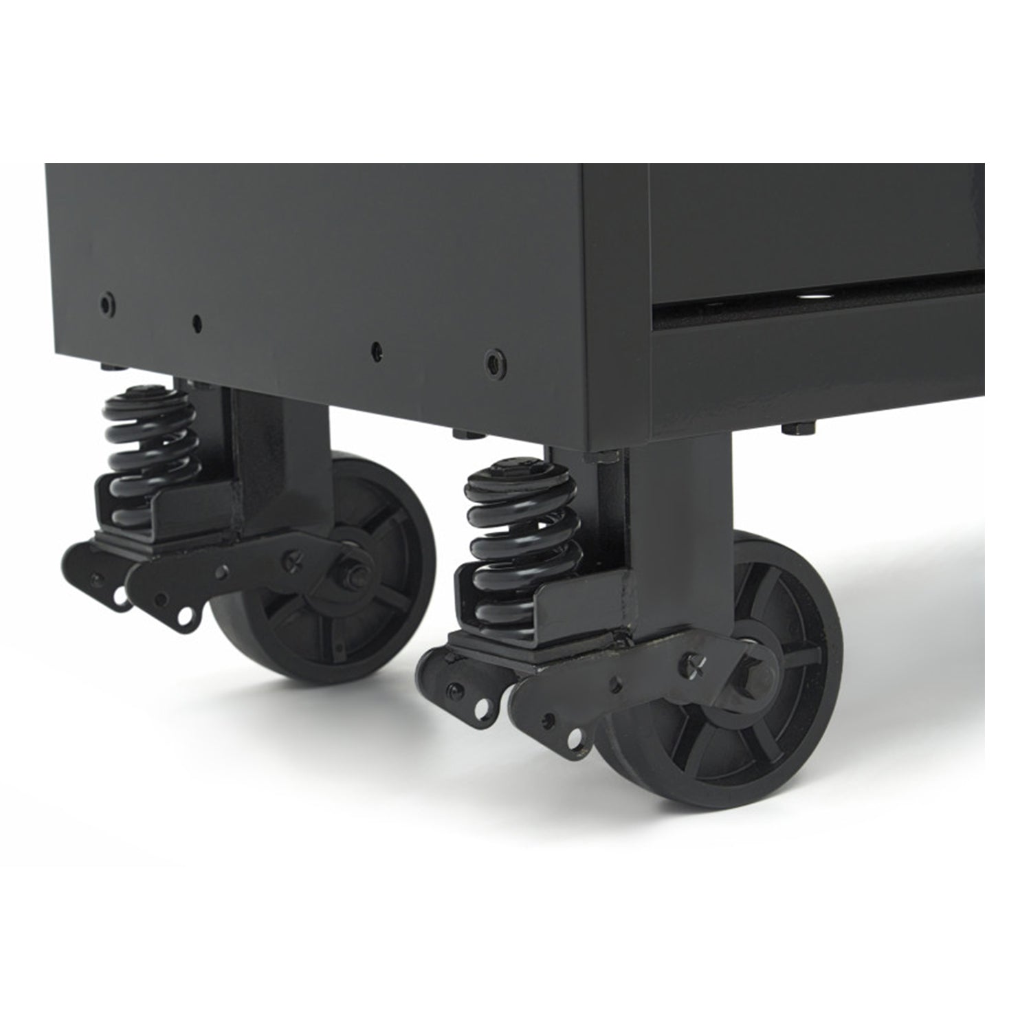 Mobilný pracovný stôl s drevenou doskou, s náraďovou skrinkou, 14 zásuviek, profesionálny, 182cm HBM