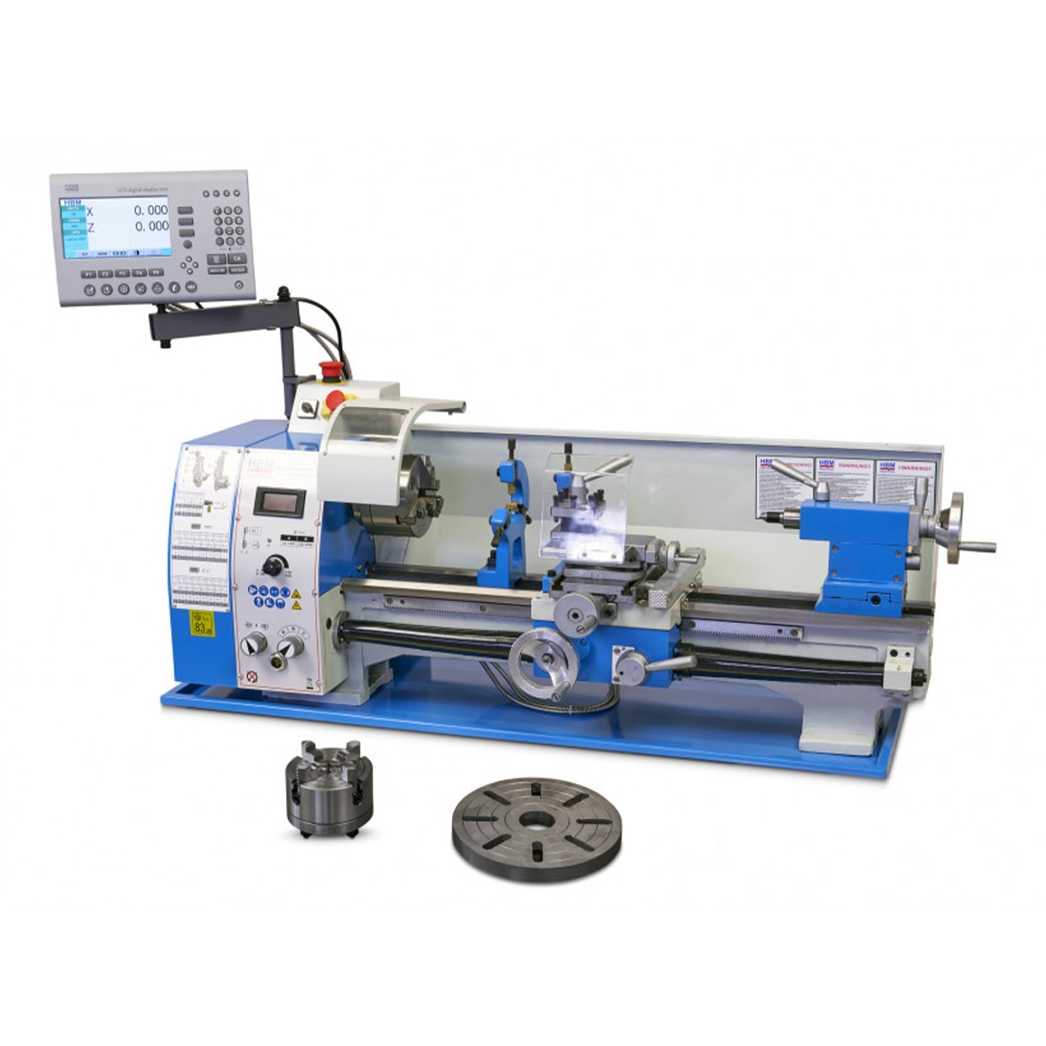 Sústruh na kov 250 x 550 vario s LCD dispejom