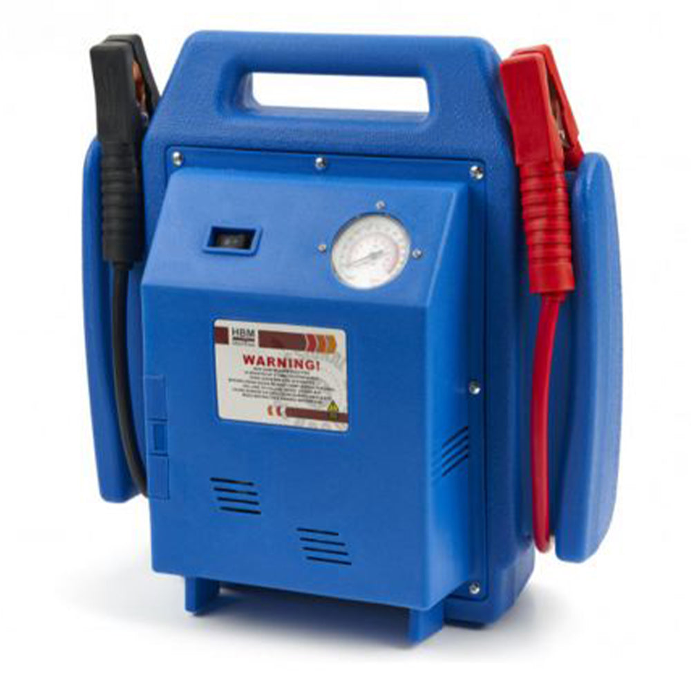 Nabíjačka autobatérií so štartérom 4v1 12V 20Ah HBM