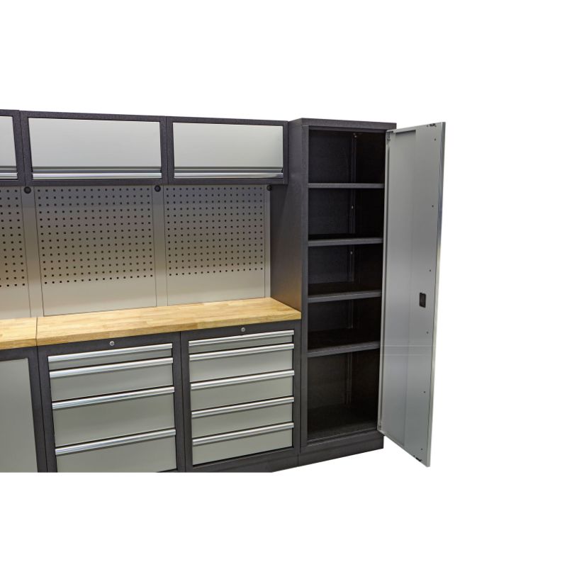 Zostava dielenského nábytku 16 dielov 4m x 2m