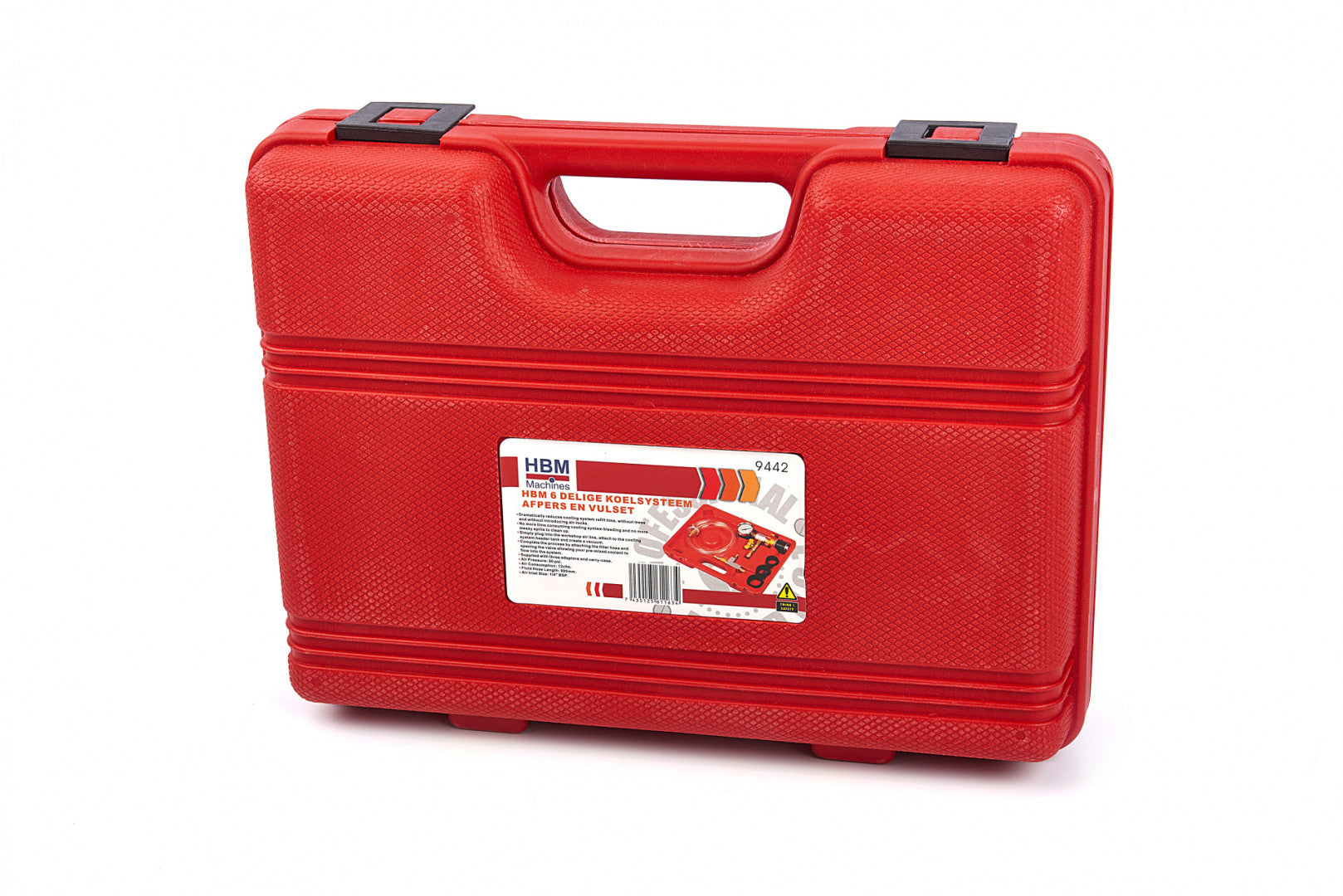 Sada na plnenie a testovanie únikov v chladiacom systéme auta