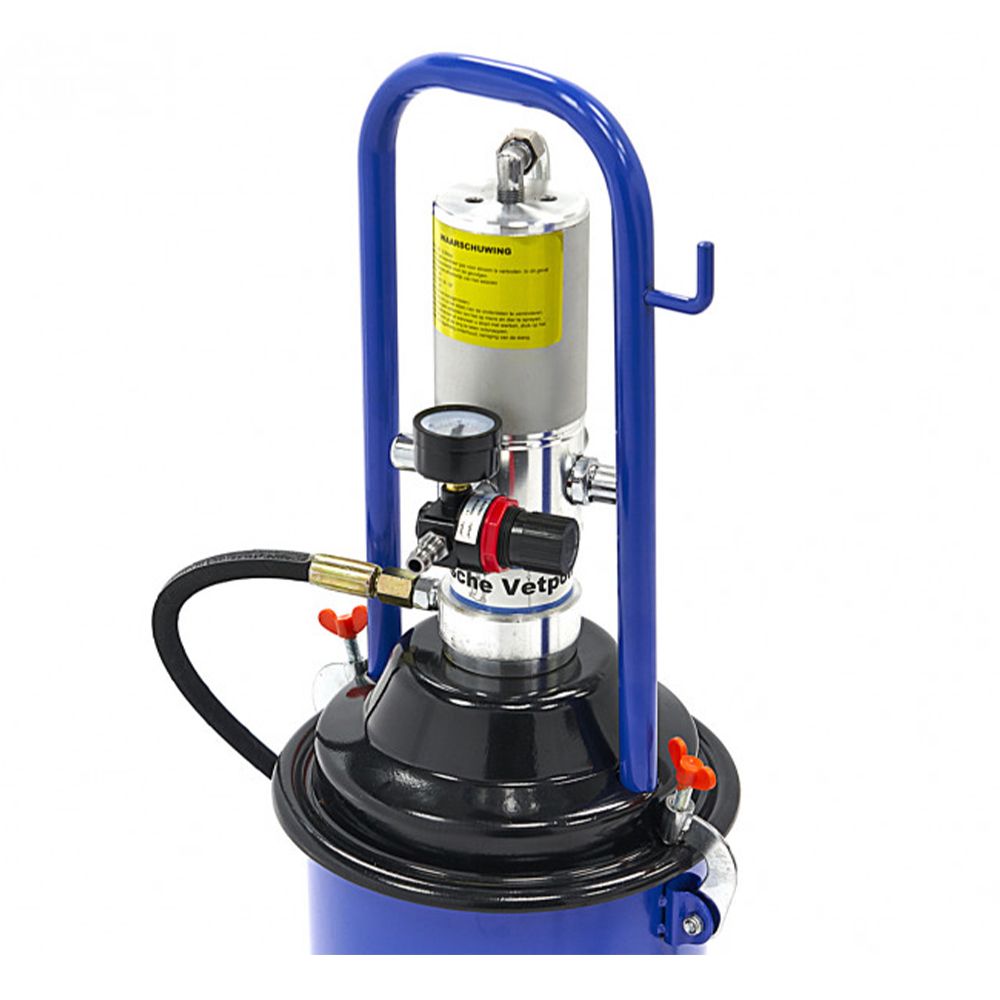 Prenosný pneumatický mazací lis - maznica 12l, 300 - 400bar HBM Machines Holandsko