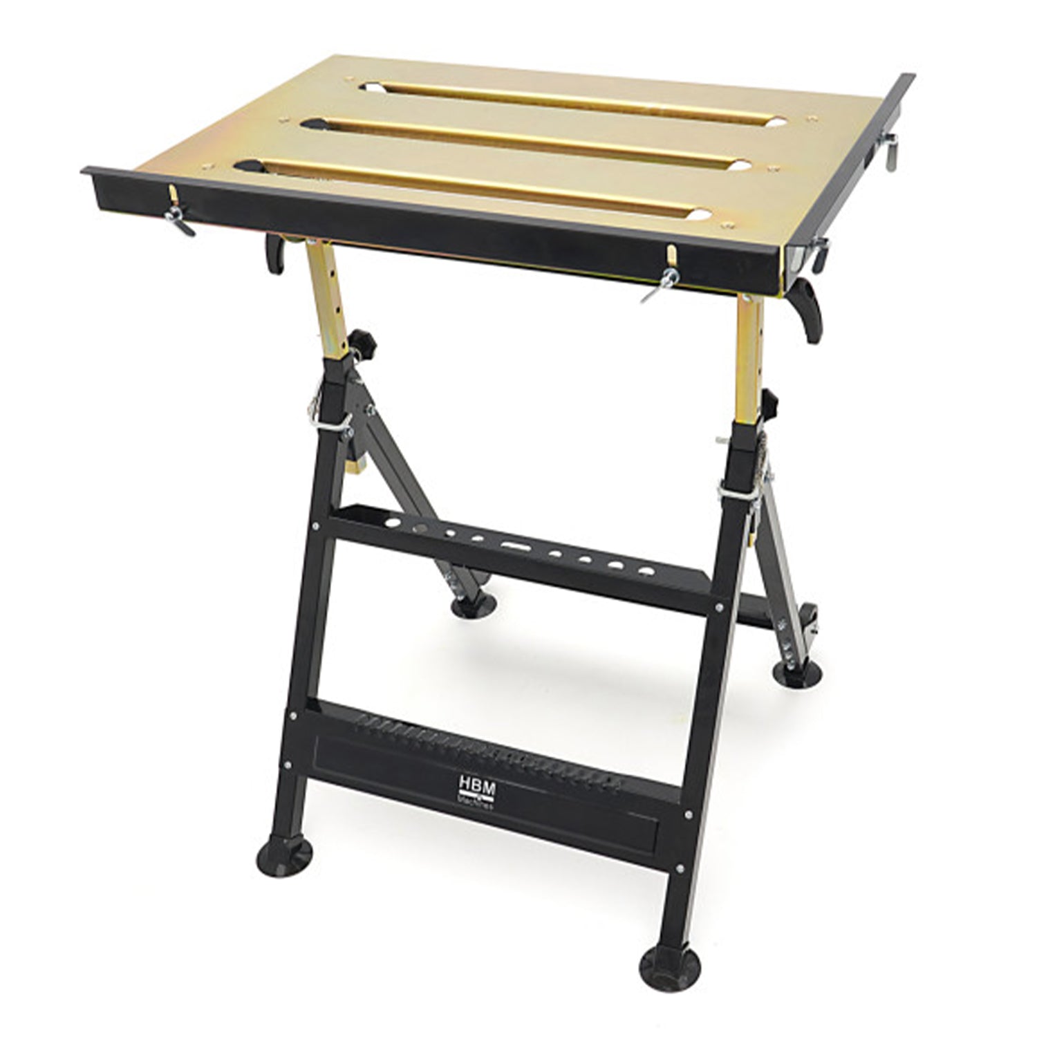 Skladací zvárací stôl s nastaviteľnou výškou HBM