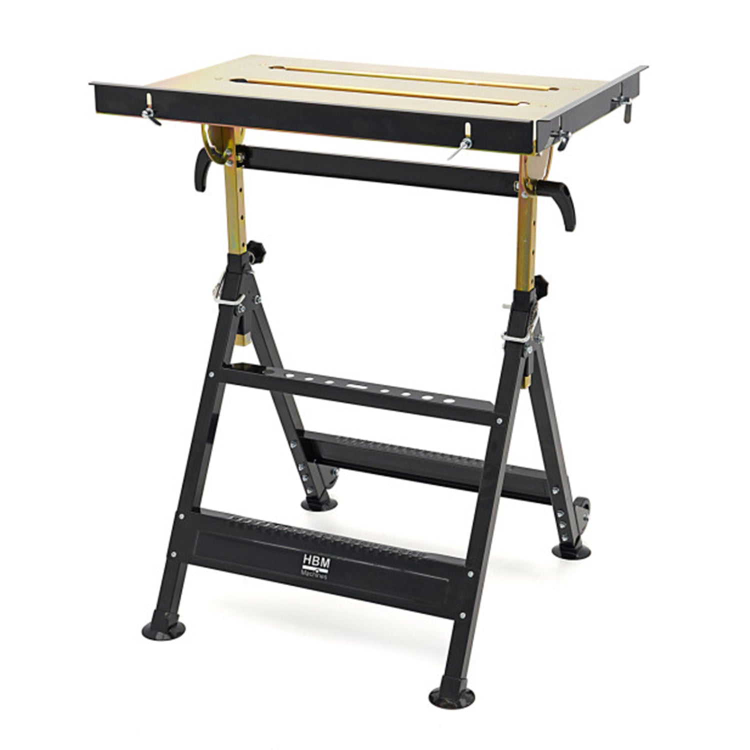 Skladací zvárací stôl s nastaviteľnou výškou HBM