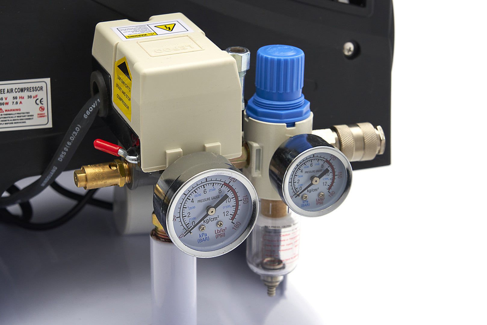 Tichý bezolejový kompresor s nízkou hlučnosťou 200l 8hp HBM Machines Holandsko