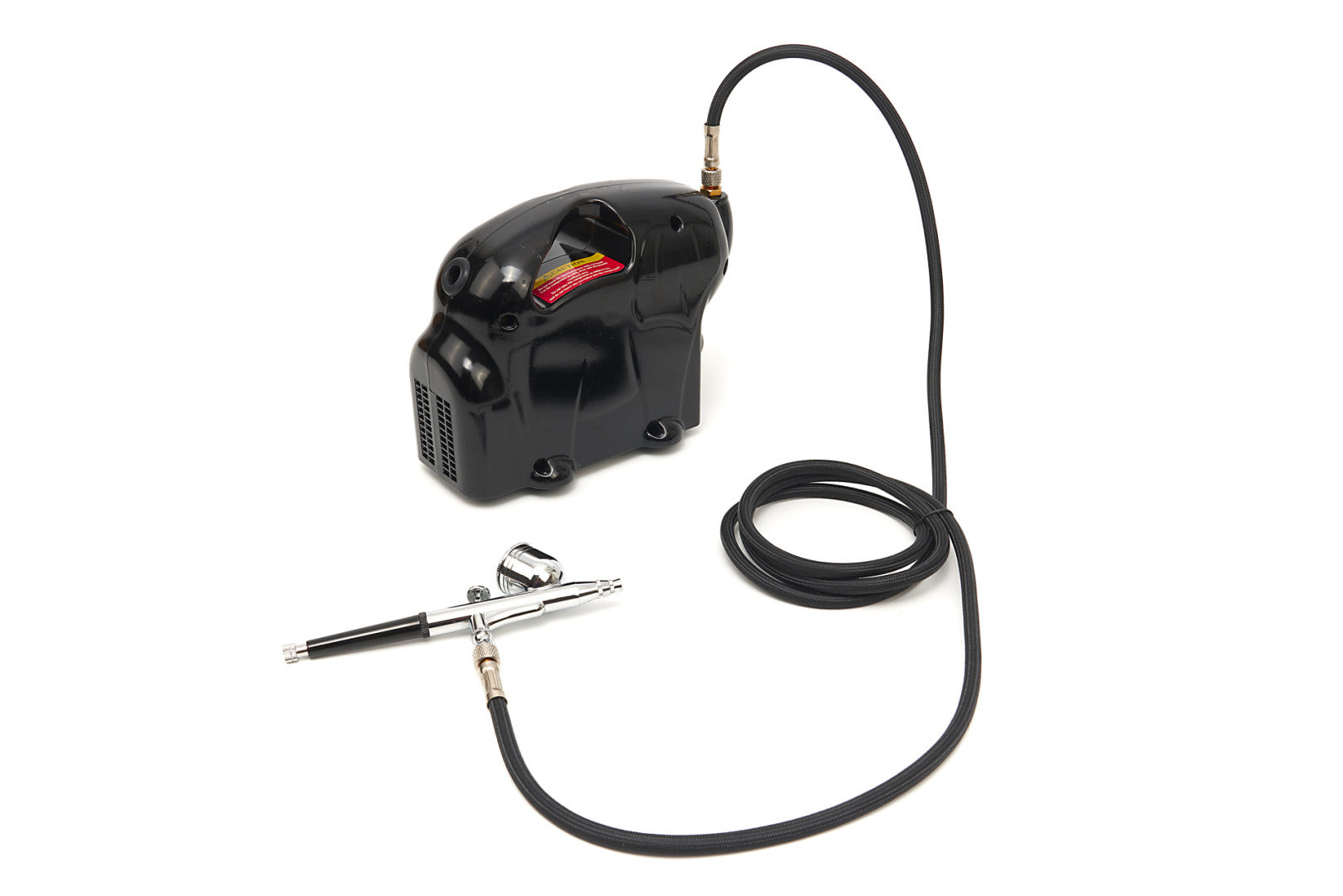 Sada na airbrush s kompresorom, pištoľou a farbou