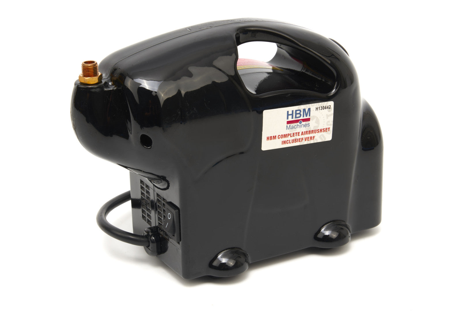 Sada na airbrush s kompresorom, pištoľou a farbou