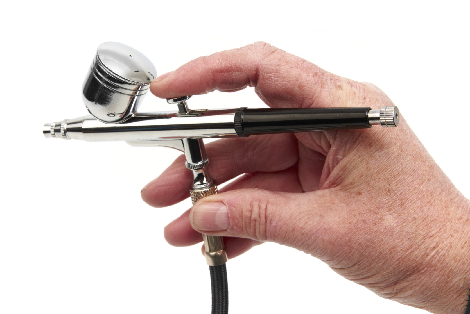 Sada na airbrush s kompresorom, pištoľou a farbou