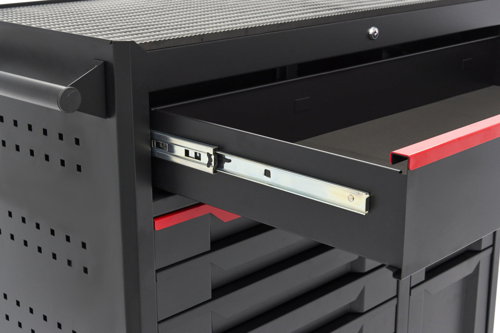 Dielenská skriňa - vozík na náradie s 12 zásuvkami 106 cm HBM