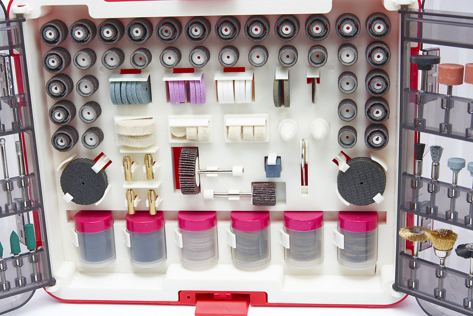 Sada príslušenstva pre brúsny / biaxiálny nástroj 508 kusov hbm