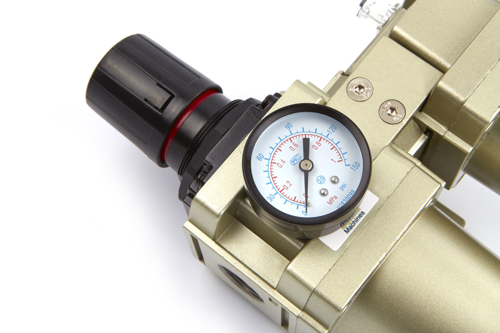 Odlučovač vody a mazania s regulátorom tlaku 1/4'' HBM