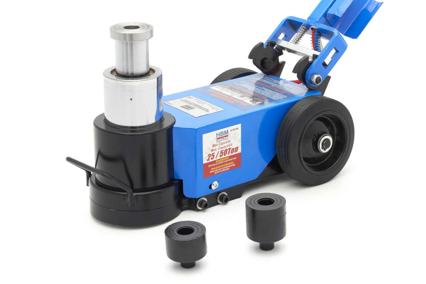 Profesionálny hydraulicko-pneumatický zdvihák 25 - 50t HBM