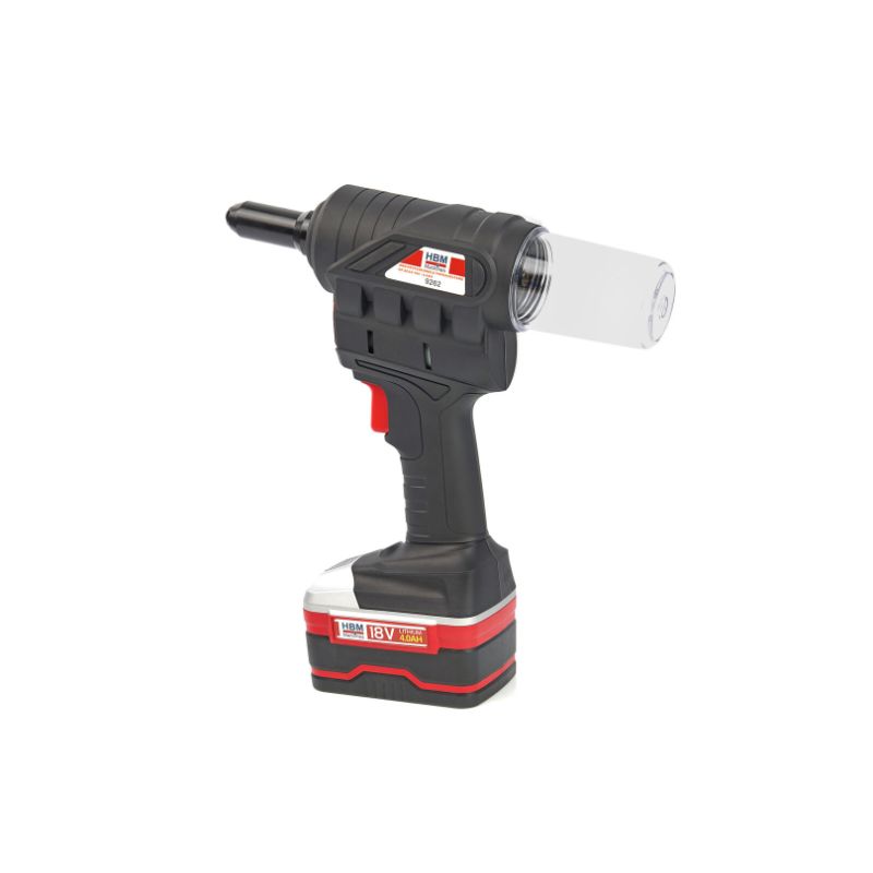 Profesionálna akumulátorová nitovačka 18V, 4.0Ah