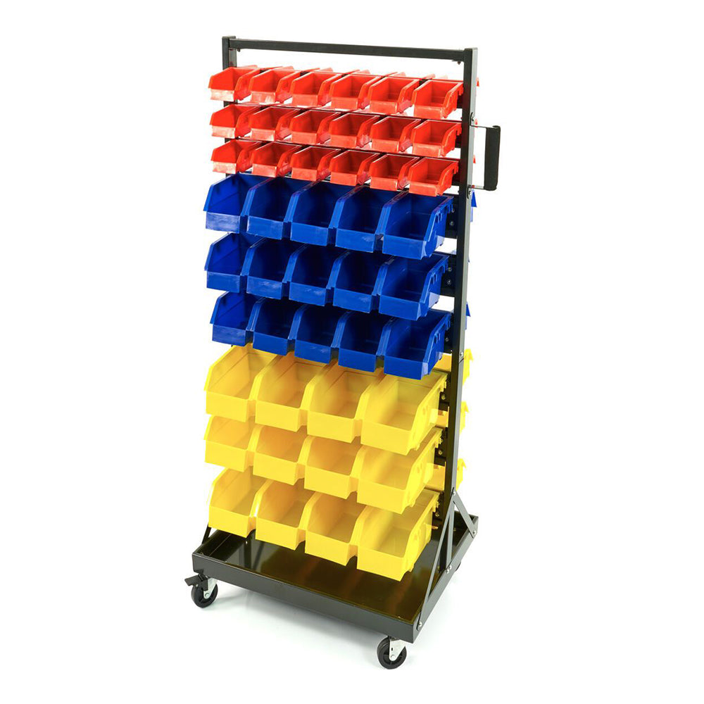 Mobilný organizér s 90 úložnými boxami