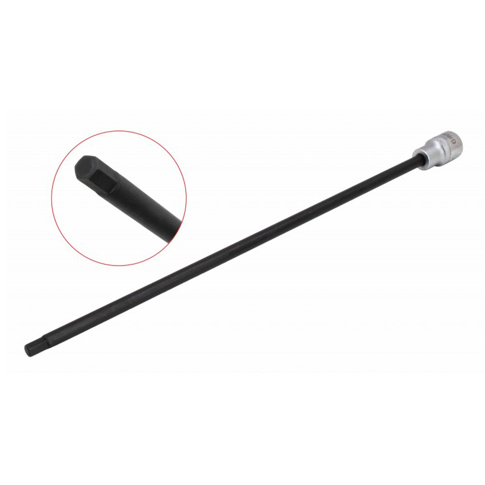 Nadstavec - imbus kľúč HEX 6 mm 3/8" 300mm na montáž a demontáž hriadeľa VW