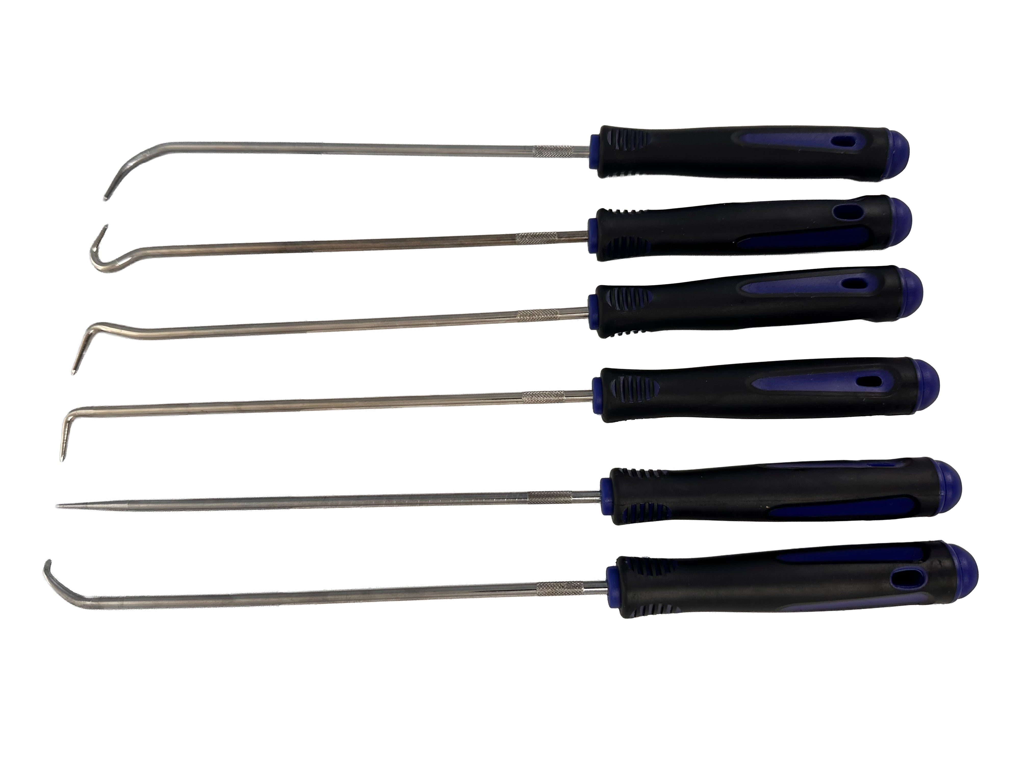 Háčiky na vyberanie tesnenia, dlhé, 6ks Gebo Tools
