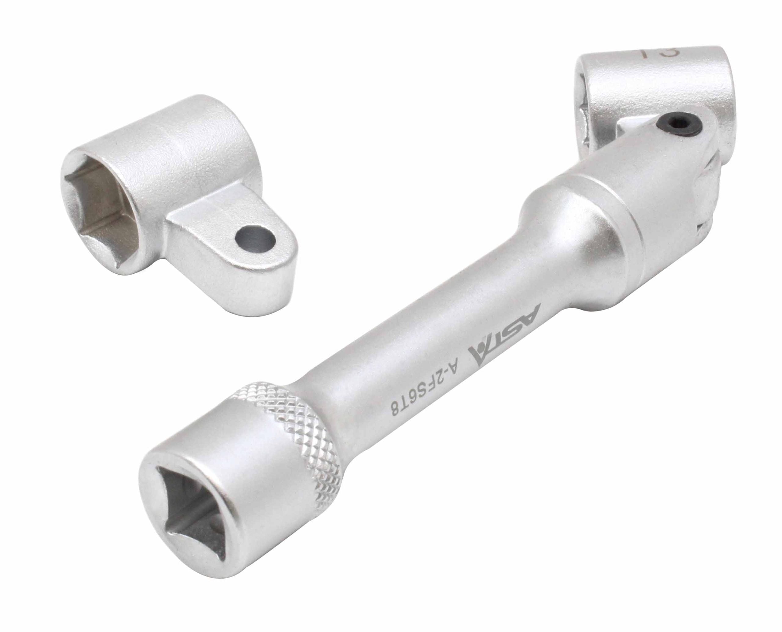 Hlavica - kĺbový nástrčný kľúč na montáž a demontáž matice McPherson 13 - 14mm 6/8-hranný 3/8''