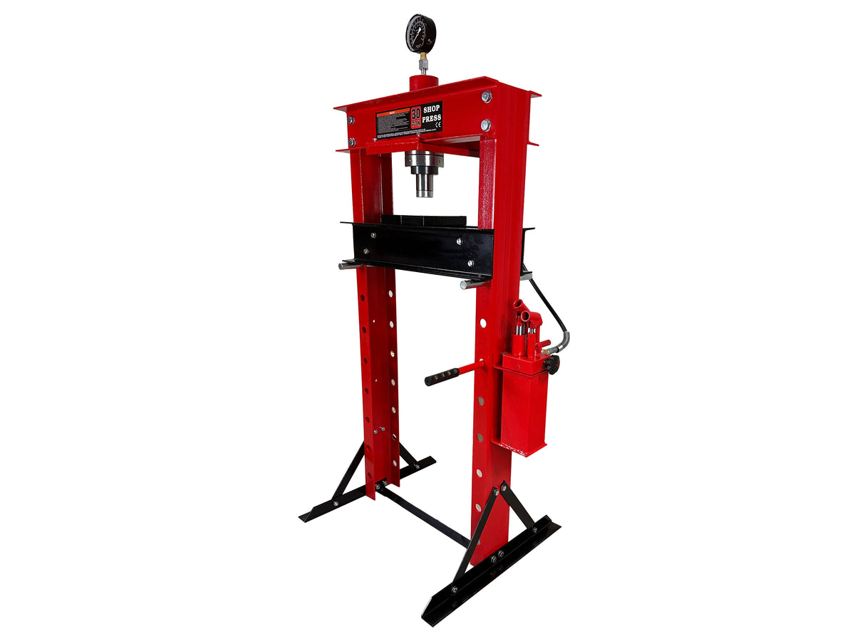 Hydraulický lis s dvojstupňvým čerpadlom 30t, Gebo Tools