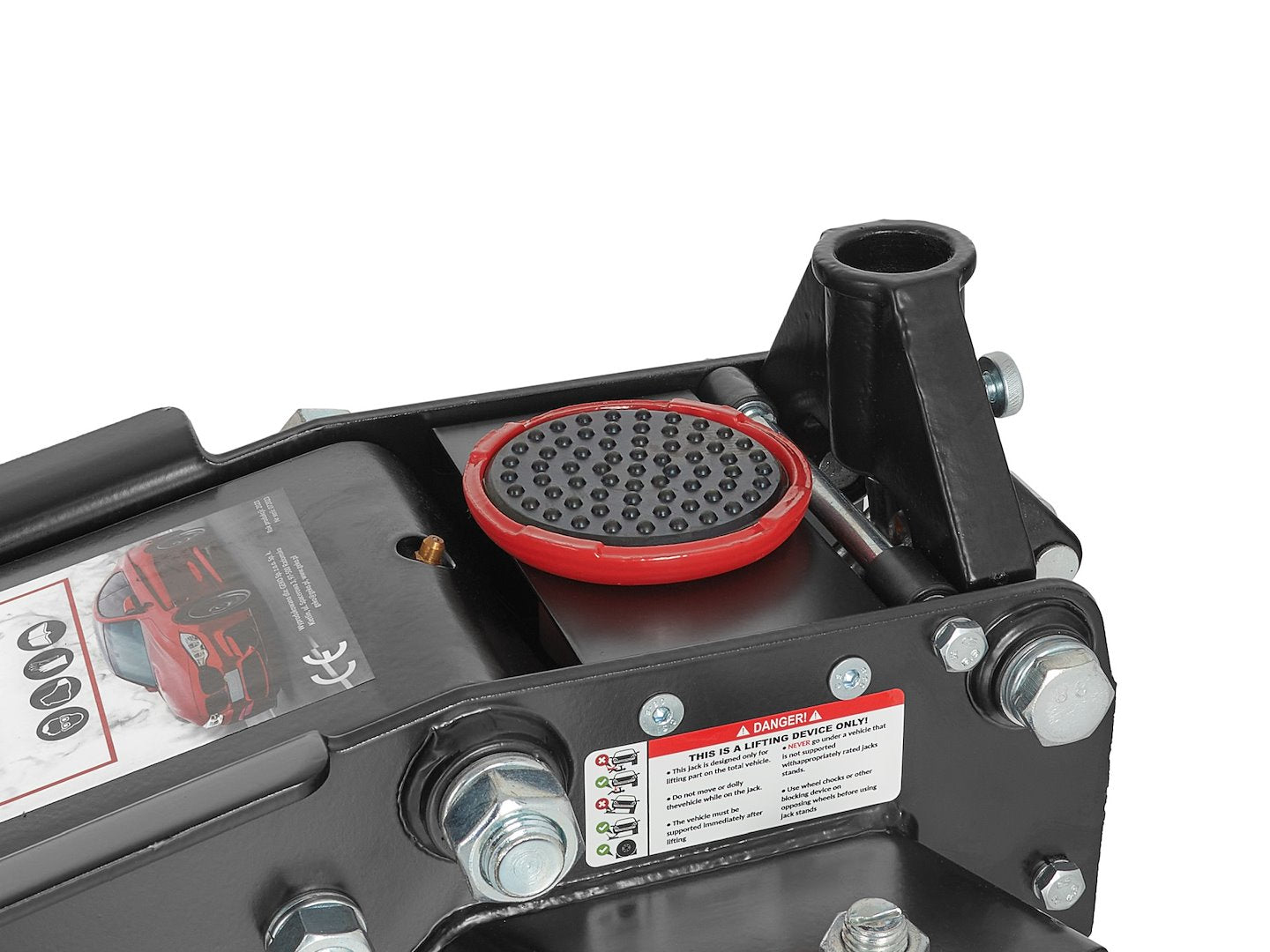 Hydraulický nízkoprofilový pojazdný zdvihák - žaba, 2/3t, 98 - 760mm