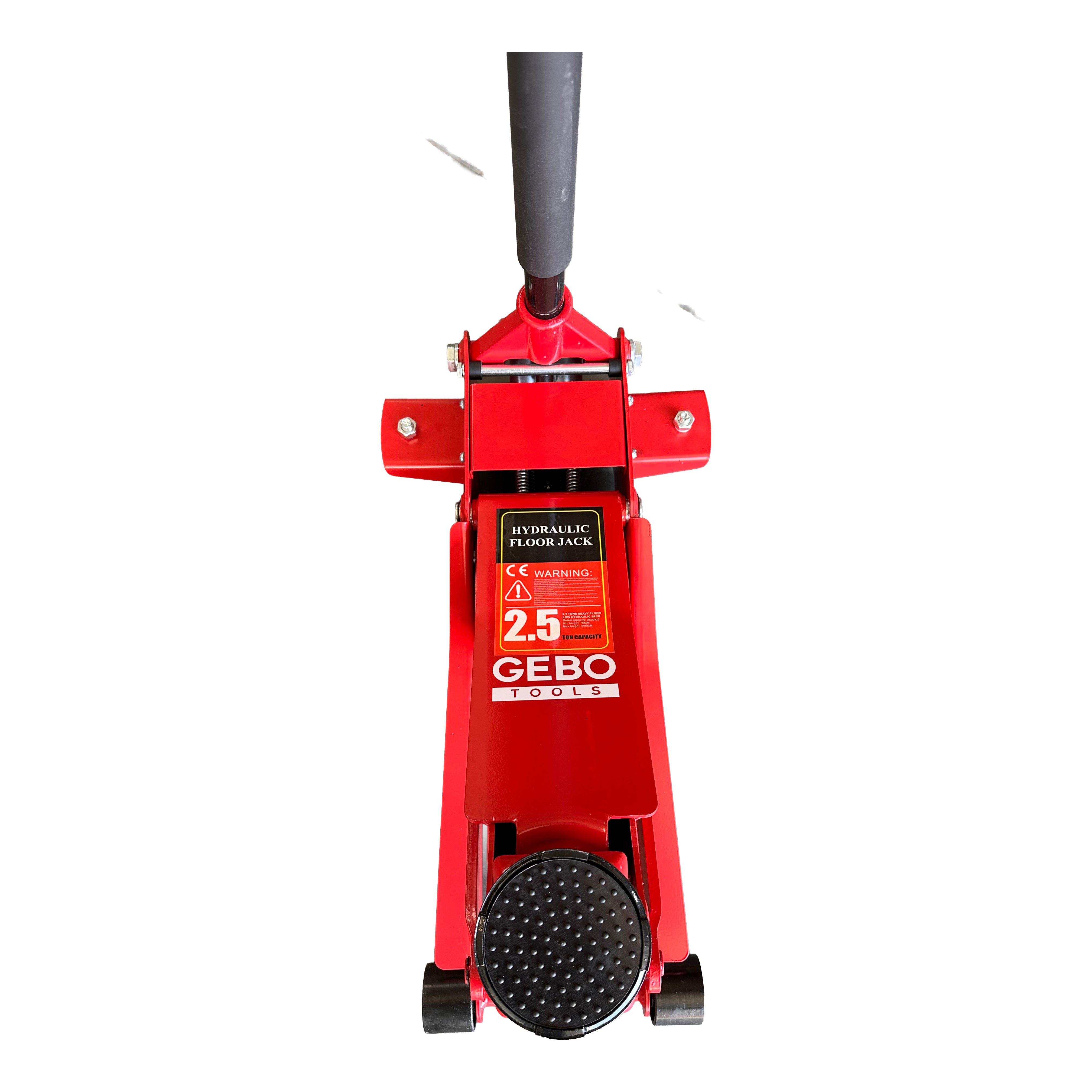 Hydraulický nízkoprofilový pojazdný zdvihák - žaba, s dvojitým valcom 2,5t, Gebo Tools