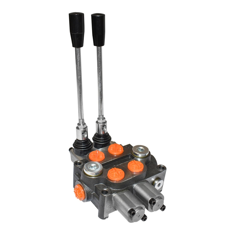 Hydraulický rozvádzač s 2 pákami, 160 - 200bar, 80l/min, -30 až +70°C, RA14