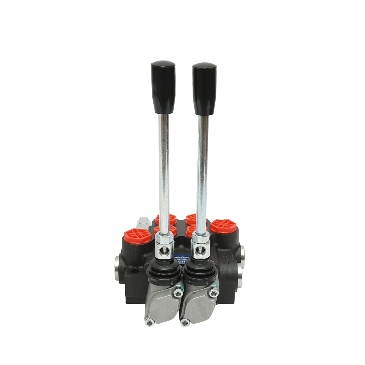 Hydraulický rozvádzač s 2 pákami, 40l/min, s redukciou v balení, -15 až +80°C, Breckner Germany